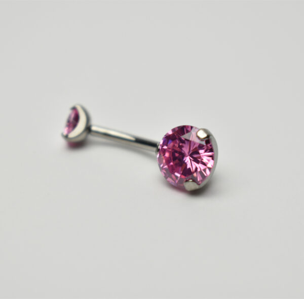 Navel Cristal Rosa
