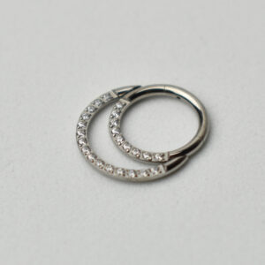 Hinged Ring Moon Shape