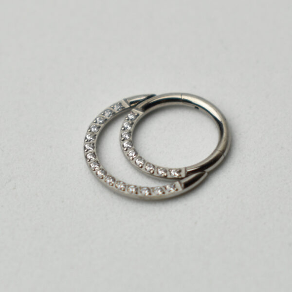 Hinged Ring Moon Shape